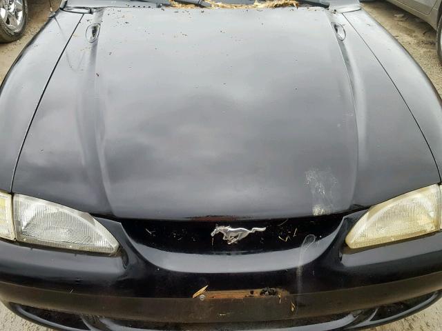 1FALP45X8VF153581 - 1997 FORD MUSTANG GT BLACK photo 7