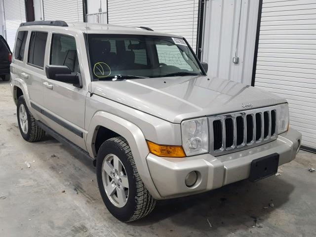 1J8HG48K08C229762 - 2008 JEEP COMMANDER SILVER photo 1