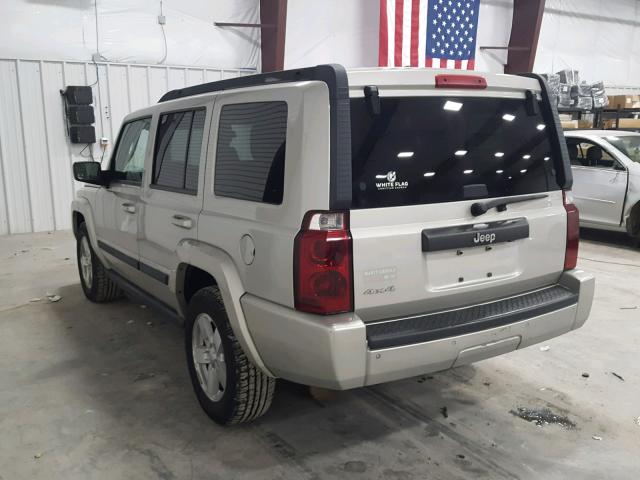1J8HG48K08C229762 - 2008 JEEP COMMANDER SILVER photo 3