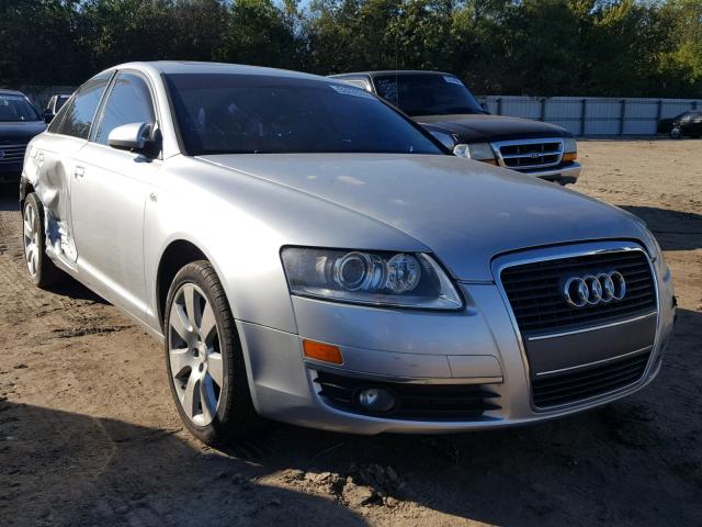 WAUAH74FX6N179483 - 2006 AUDI A6 3.2 SILVER photo 1