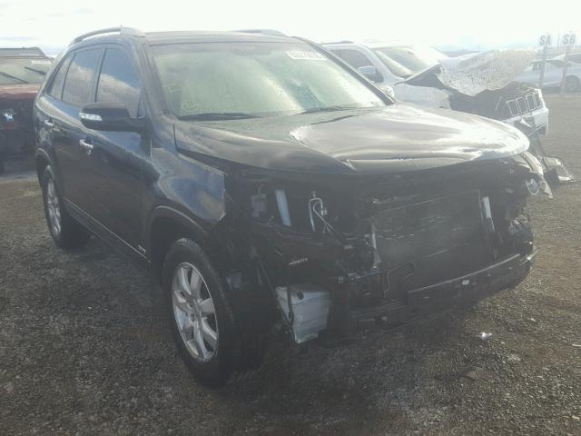 5XYKTDA23CG281443 - 2012 KIA SORENTO BA BLACK photo 1