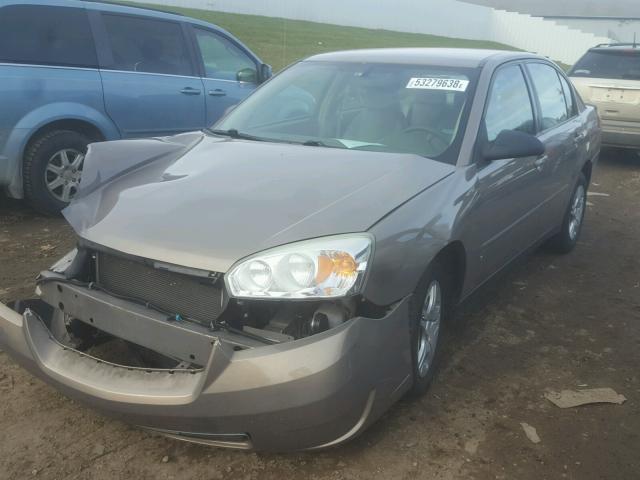 1G1ZS58F37F105851 - 2007 CHEVROLET MALIBU LS 米色 照片 2