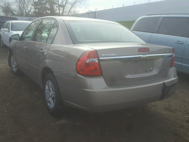 1G1ZS58F37F105851 - 2007 CHEVROLET MALIBU LS 米色 照片 3