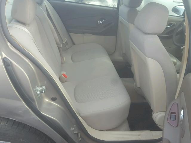 1G1ZS58F37F105851 - 2007 CHEVROLET MALIBU LS 米色 照片 6