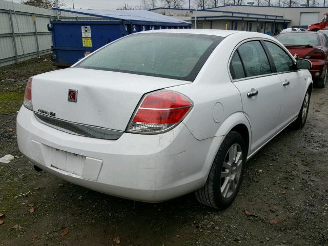 1G8ZV57B29F179854 - 2009 SATURN AURA XR WHITE photo 4