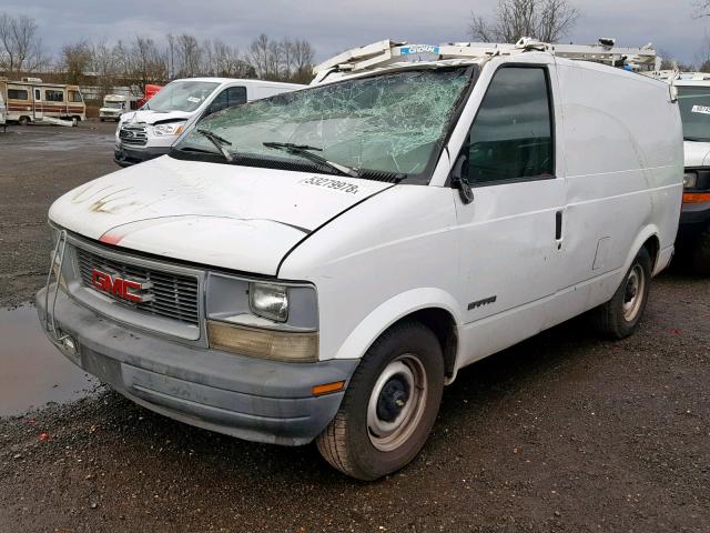 1GTDM19W2YB524219 - 2000 GMC SAFARI XT WHITE photo 2