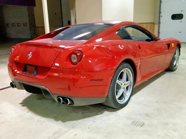 ZFFFC60A770153564 - 2007 FERRARI 599 GTB FI RED photo 4