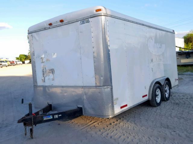 5UZBE1621AD014207 - 2010 TRAIL KING TRAILER WHITE photo 2