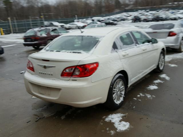 1C3LC56K68N257421 - 2008 CHRYSLER SEBRING TO WHITE photo 4