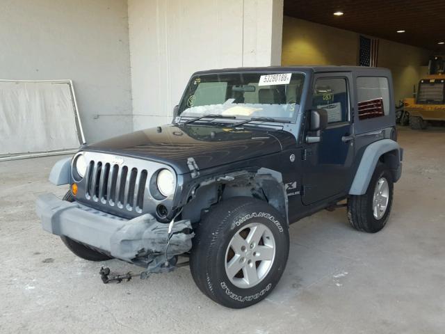 1J4FZ24118L556434 - 2008 JEEP WRANGLER X GRAY photo 2