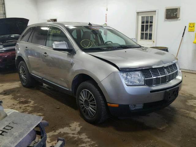 2LMDU88C38BJ00929 - 2008 LINCOLN MKX GRAY photo 1