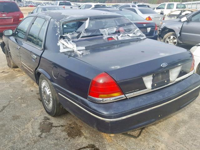 2FAFP71W5XX110402 - 1999 FORD CROWN VICT BLACK photo 3