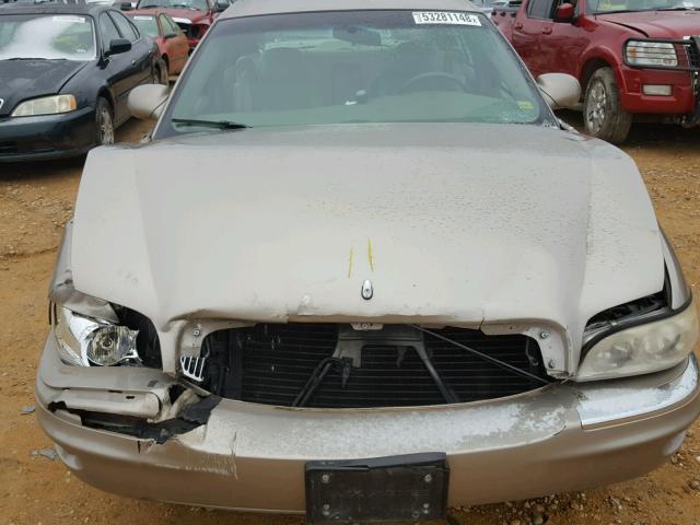 1G4CW54K514211186 - 2001 BUICK PARK AVENU TAN photo 7