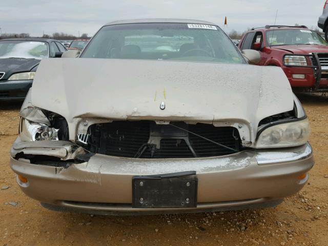 1G4CW54K514211186 - 2001 BUICK PARK AVENU TAN photo 9