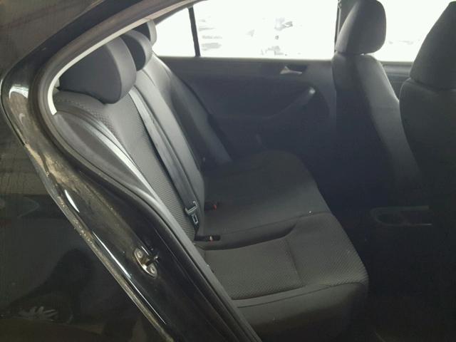 3VW1K7AJ0CM427191 - 2012 VOLKSWAGEN JETTA BASE 黑色 照片 6
