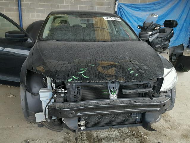 3VW1K7AJ0CM427191 - 2012 VOLKSWAGEN JETTA BASE 黑色 照片 9