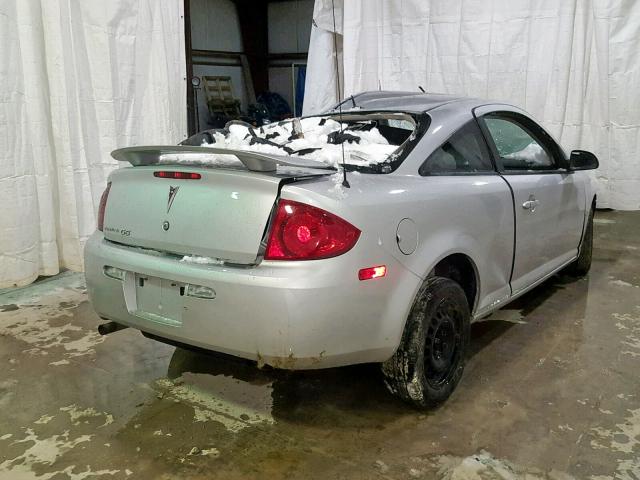 1G2AS18H097126124 - 2009 PONTIAC G5 SILVER photo 4