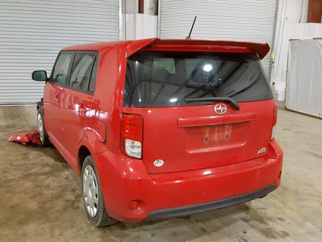JTLZE4FE2EJ065845 - 2014 TOYOTA SCION XB Қызыл фото 3