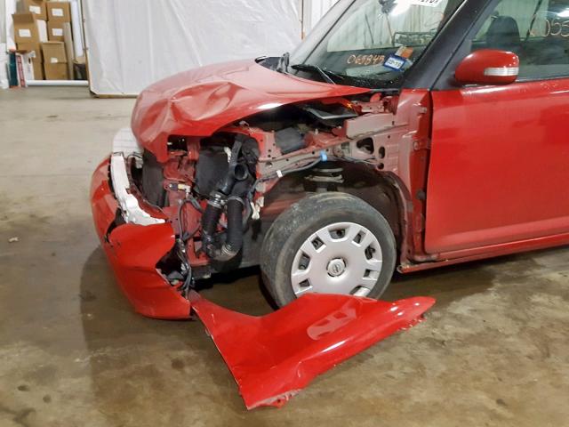 JTLZE4FE2EJ065845 - 2014 TOYOTA SCION XB Қызыл фото 9