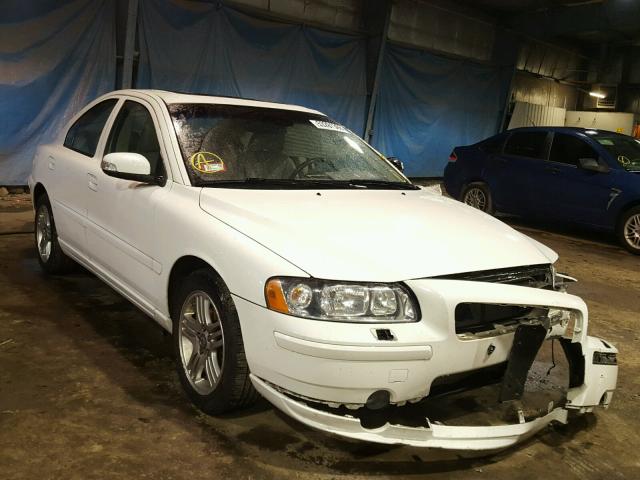 YV1RS592X72614324 - 2007 VOLVO S60 2.5T WHITE photo 1