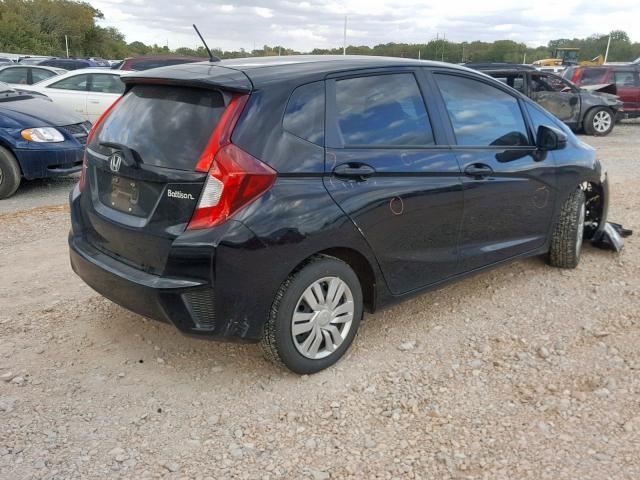 JHMGK5H59HS022860 - 2017 HONDA FIT LX BLACK photo 4