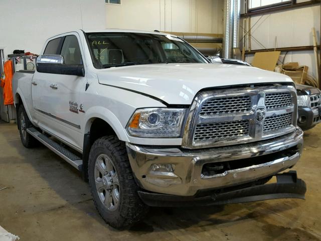 3C63R3EL5HG677423 - 2017 RAM 3500 LARAM WHITE photo 1