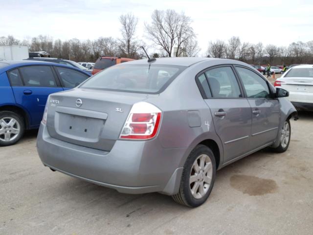 3N1AB61E29L694656 - 2009 NISSAN SENTRA 2.0 GRAY photo 4