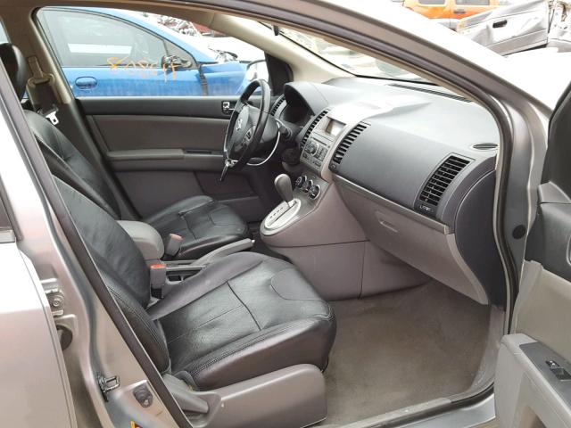 3N1AB61E29L694656 - 2009 NISSAN SENTRA 2.0 GRAY photo 5