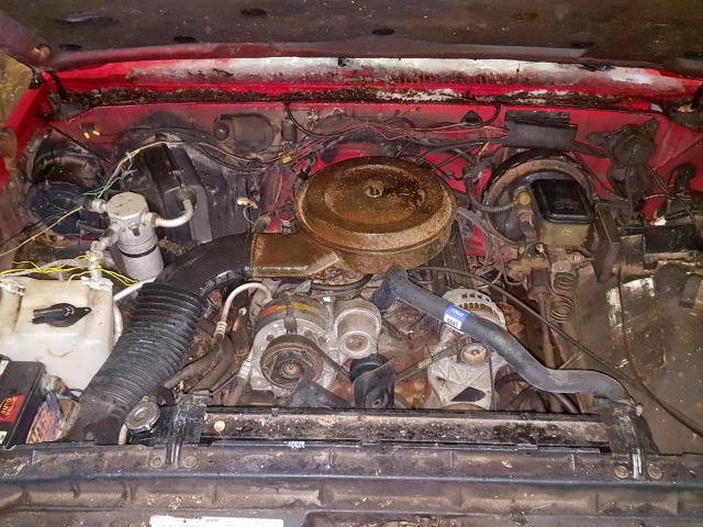 1GNEV16K5MF142473 - 1991 CHEVROLET SUBURBAN V TWO TONE photo 7