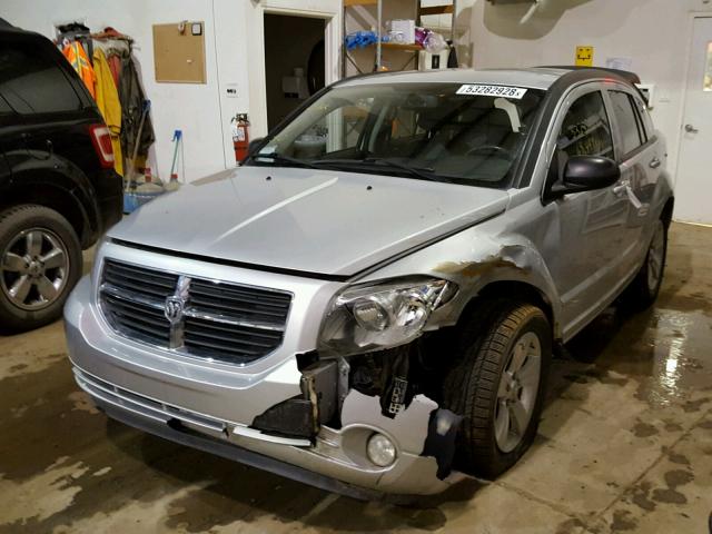 1B3CB9HB9AD653696 - 2010 DODGE CALIBER UP SILVER photo 2