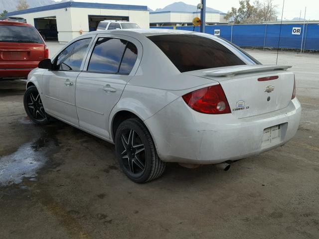 1G1AL55F867761387 - 2006 CHEVROLET COBALT LT WHITE photo 3