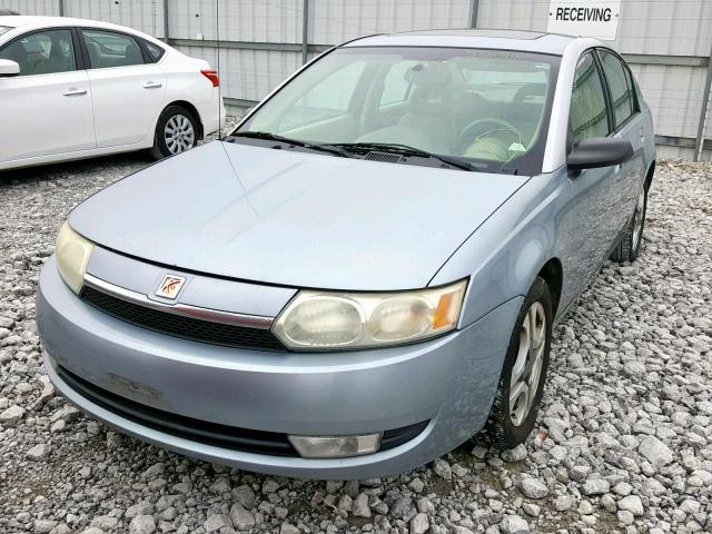 1G8AL52F23Z167478 - 2003 SATURN ION LEVEL BLUE photo 2