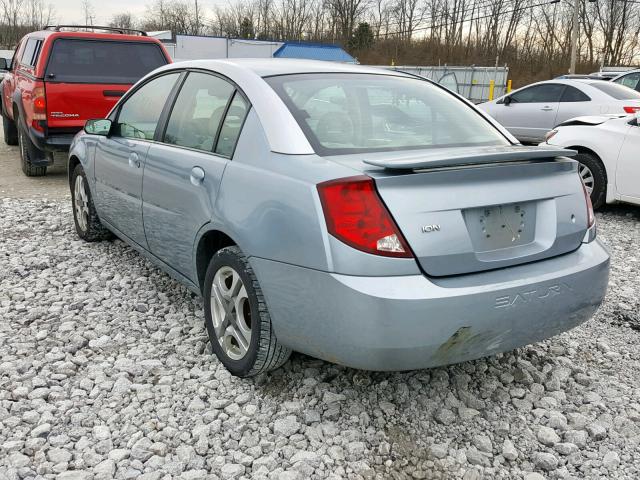 1G8AL52F23Z167478 - 2003 SATURN ION LEVEL BLUE photo 3