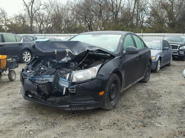 1G1PA5SH8E7145564 - 2014 CHEVROLET CRUZE LS BLACK photo 2