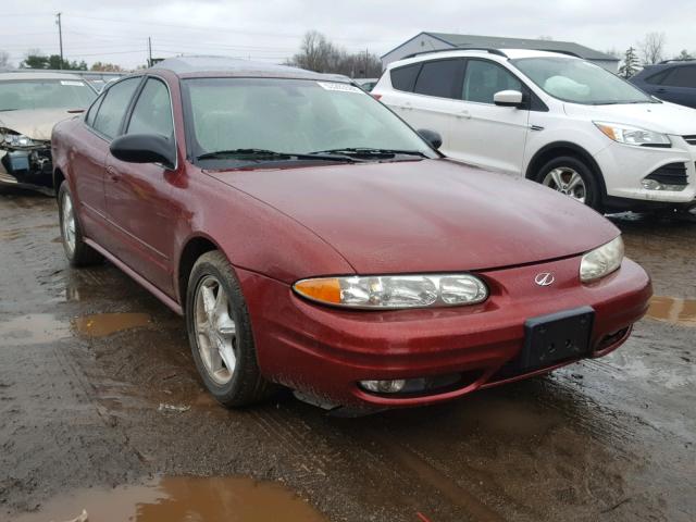 1G3NL52E03C243412 - 2003 OLDSMOBILE ALERO GL RED photo 1