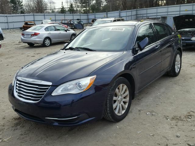 1C3BC1FG7BN553409 - 2011 CHRYSLER 200 TOURIN BLUE photo 2