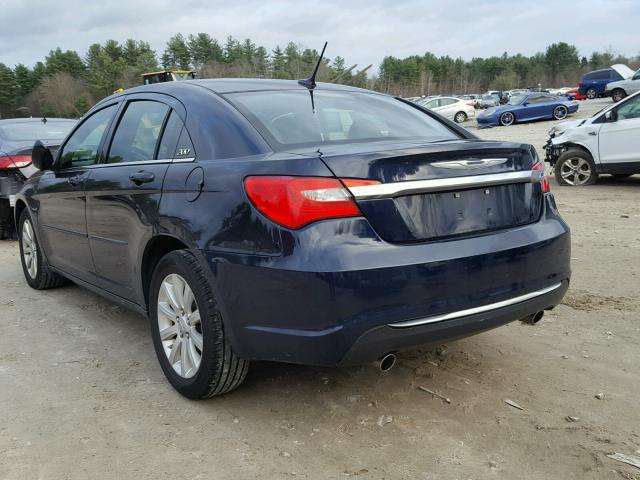 1C3BC1FG7BN553409 - 2011 CHRYSLER 200 TOURIN BLUE photo 3