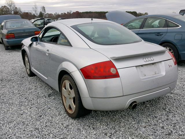 TRUTC28N0Y1004920 - 2000 AUDI TT SILVER photo 3