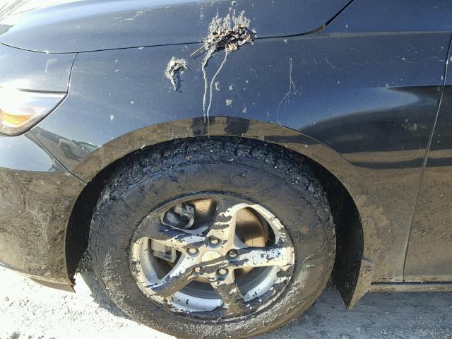 1G1ZB5ST0HF108691 - 2017 CHEVROLET MALIBU LS BLACK photo 9