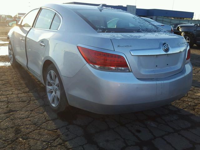 1G4GC5ED3BF330984 - 2011 BUICK LACROSSE C SILVER photo 3