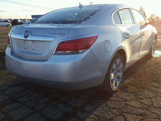 1G4GC5ED3BF330984 - 2011 BUICK LACROSSE C SILVER photo 4