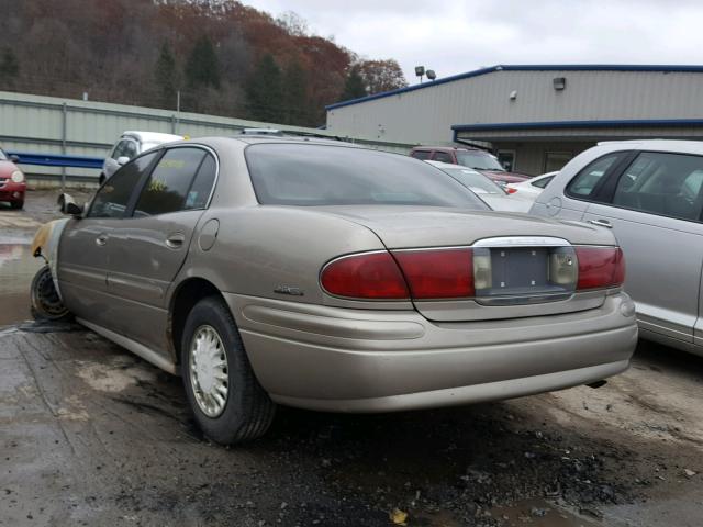 1G4HP54K52U292453 - 2002 BUICK LESABRE CU BEIGE photo 3