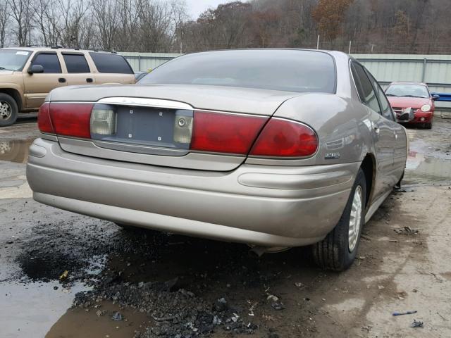 1G4HP54K52U292453 - 2002 BUICK LESABRE CU BEIGE photo 4