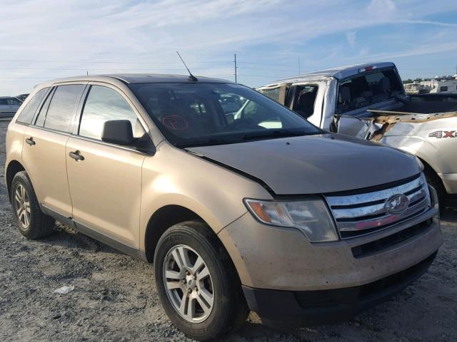 2FMDK36CX7BA86338 - 2007 FORD EDGE SE GOLD photo 1