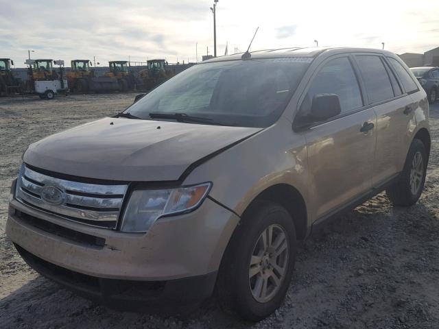 2FMDK36CX7BA86338 - 2007 FORD EDGE SE GOLD photo 2