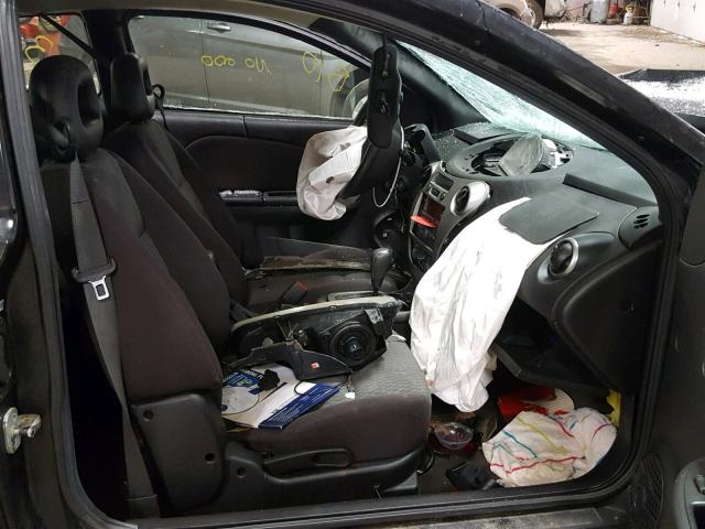 1G8AN15FX7Z144745 - 2007 SATURN ION LEVEL GRAY photo 5