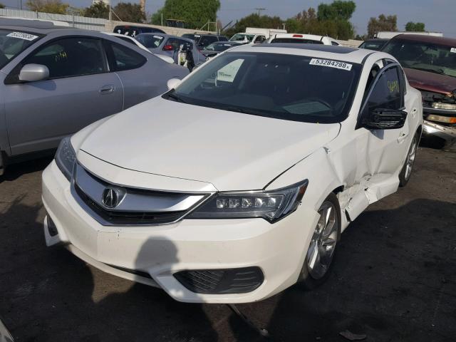 19UDE2F30GA016611 - 2016 ACURA ILX BASE WHITE photo 2