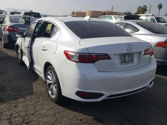 19UDE2F30GA016611 - 2016 ACURA ILX BASE WHITE photo 3