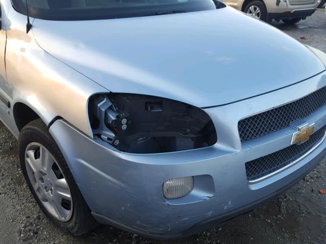 1GNDV23W07D184803 - 2007 CHEVROLET UPLANDER L 蓝色 照片 9