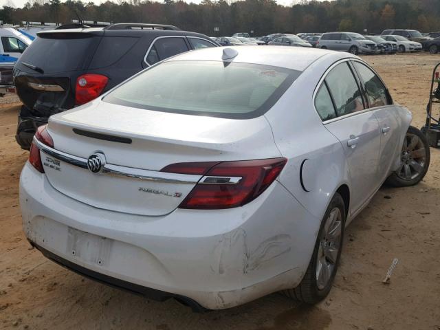 2G4GK5EX4G9176055 - 2016 BUICK REGAL WHITE photo 4